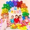 Rainbow Balloons Arch Kit 175 Pcs Rainbow Balloons For Rainbow Party Decoration Birthday Party Supplies Colorful Kids Birthday Party Balloons